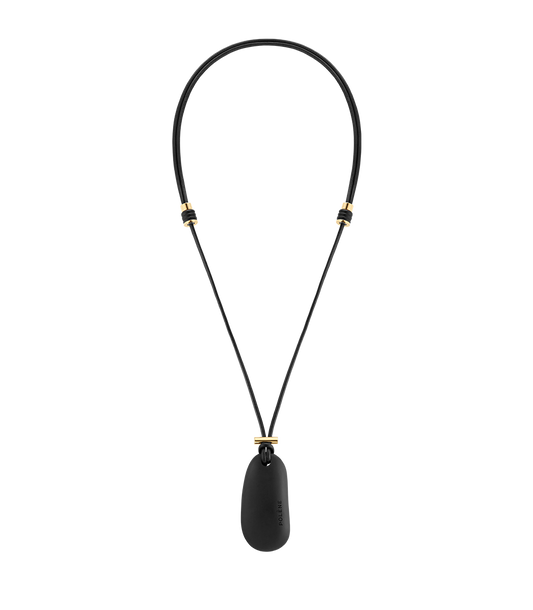 Téré Pendant - Black Marble