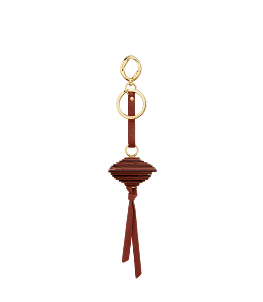 Scala Keyring - Trio Burgundy