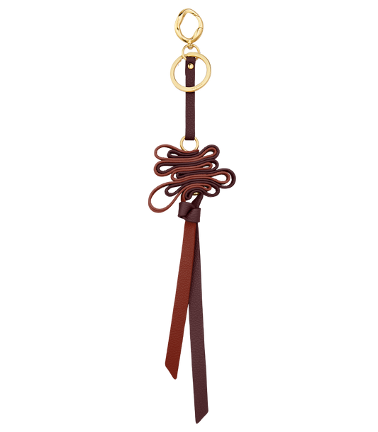 Ziggy Keyring - Duo Burgundy