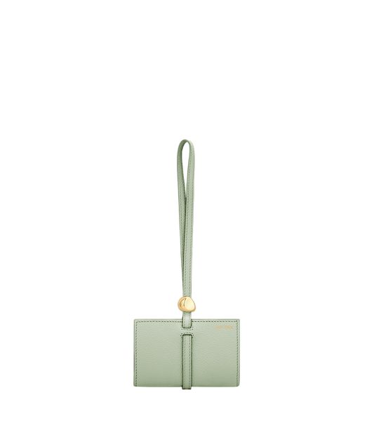 Kayé Card Holder - Textured Duo Fresh Almond
