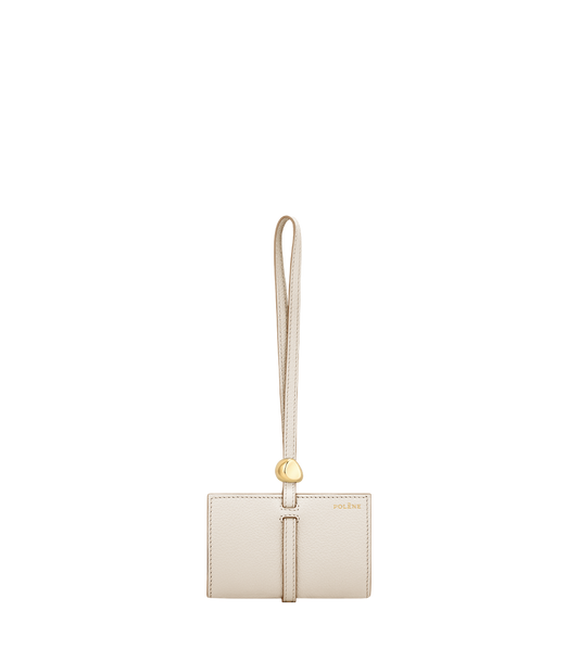 Kayé Card Holder - Textured Duo Chalk